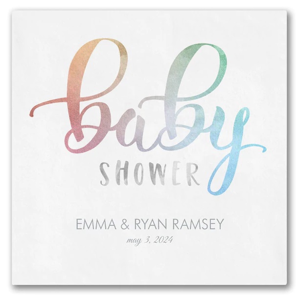 Baby Shower Napkins